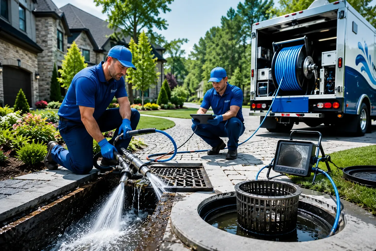 Local outdoor drain cleaning professionals in Calmar, IA