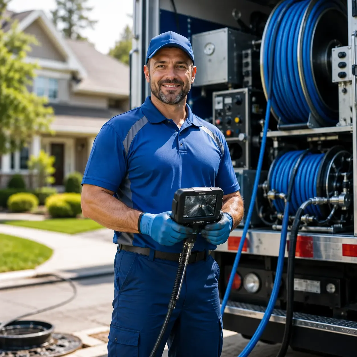 Local outdoor drain cleaning specialists in Calmar, IA